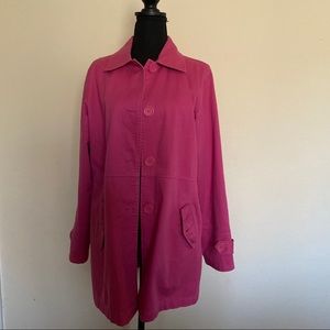Vintage bill blast hot pink jeans jacket 💯 cotton
